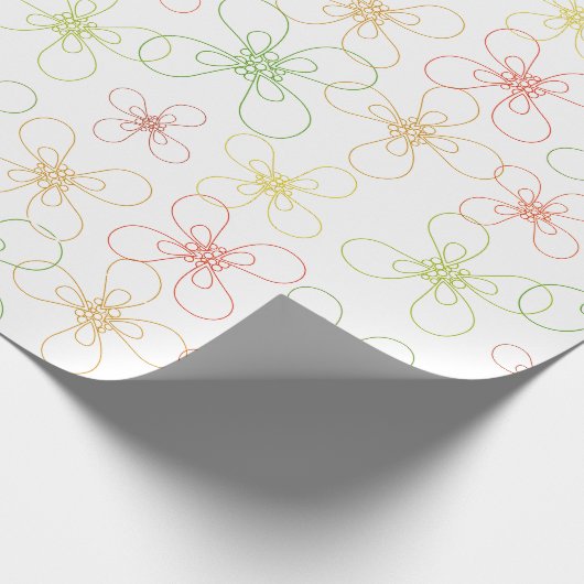 Floral Pattern Cadeaupapier (Hoek)