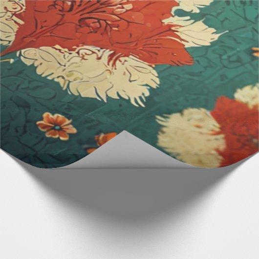 Floral Pattern Cadeaupapier (Hoek)