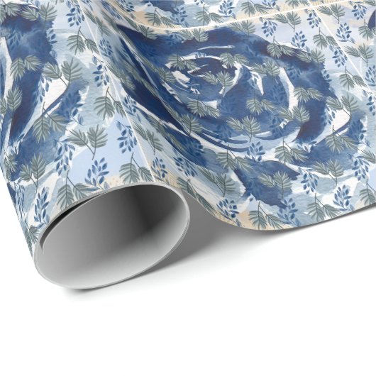 Floral Pattern Cadeaupapier (Rol Hoek)