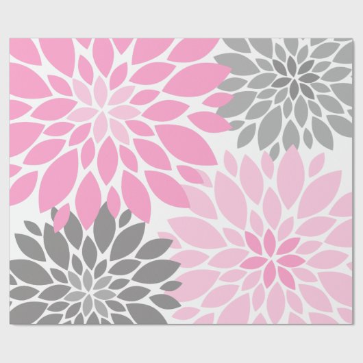 Floral Pattern Cadeaupapier (Vlak)