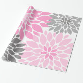 Floral Pattern Cadeaupapier (Uitgerold)