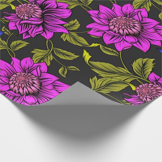 Floral Pattern Cadeaupapier (Hoek)