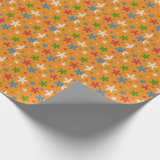 Floral Pattern Cadeaupapier (Hoek)