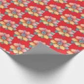  Floral Pattern Cadeaupapier (Hoek)