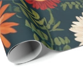 Floral Pattern Cadeaupapier (Rol Hoek)