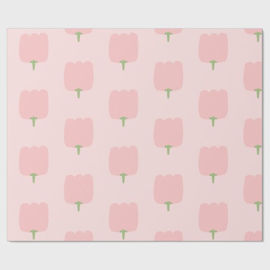 Floral Pattern Cadeaupapier (Vlak)