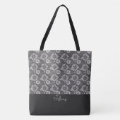 Floral Pattern Canvas tas (Voorkant)