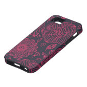 Floral Pattern Case-Mate iPhone Case (Onderkant)