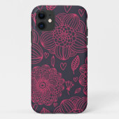 Floral Pattern Case-Mate iPhone Case (Achterkant)
