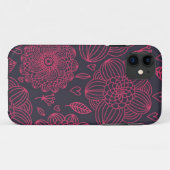 Floral Pattern Case-Mate iPhone Case (Achterkant (horizontaal))