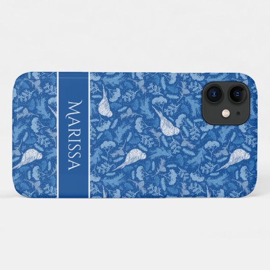 Floral Pattern Case-Mate iPhone Case (Achterkant (horizontaal))