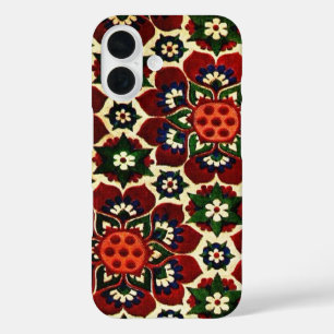  Floral Pattern iPhone 16 Hoesje