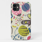 Floral Pattern Case-Mate iPhone Case (Achterkant)
