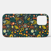 Floral Pattern Case-Mate iPhone Case (Achterkant (horizontaal))