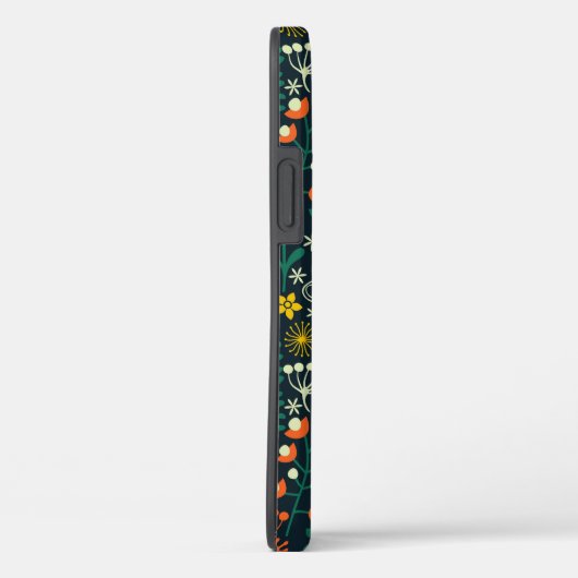 Floral Pattern Case-Mate iPhone Case (Achterkant / Rechts)