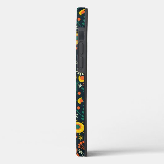 Floral Pattern Case-Mate iPhone Case (Achterkant / Links)