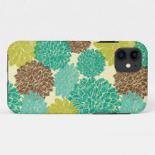 Floral Pattern Case-Mate iPhone Case (Achterkant (horizontaal))