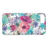 Floral Pattern Case-Mate iPhone Case (Achterkant (Horizontaal))