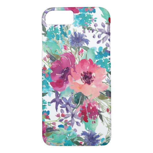 Floral Pattern Case-Mate iPhone Case (Achterkant)