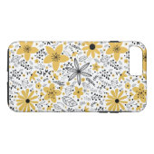  Floral Pattern Case-Mate iPhone Case (Achterkant (Horizontaal))