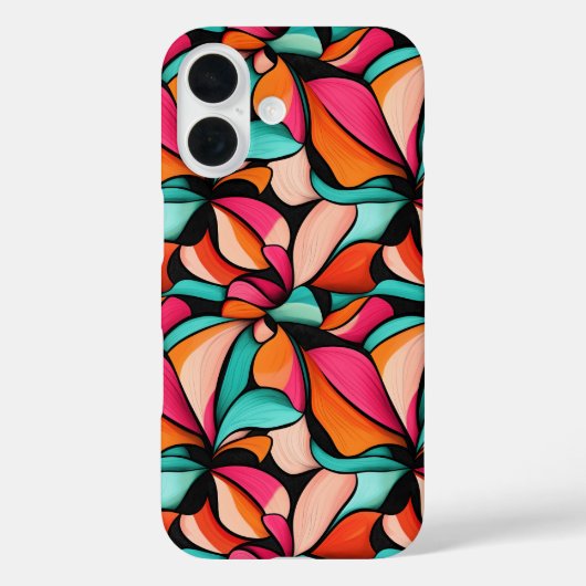 Floral Pattern Case-Mate iPhone Case (Achterkant)