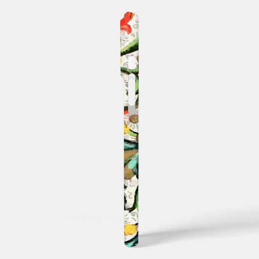 Floral Pattern Case-Mate iPhone Case (Achterkant / Links)