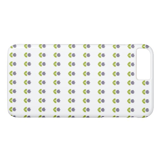 Floral Pattern Case-Mate iPhone Case (Achterkant (Horizontaal))