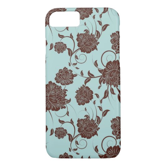 Floral Pattern Case-Mate iPhone Case (Achterkant)