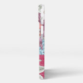 floral pattern cell phone case iPhone hoesje (Linkerkant)