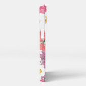 floral pattern cell phone case iPhone hoesje (Rechterkant)