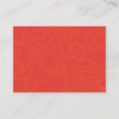 Floral Pattern - Chubby Visitekaartje (Achterkant)