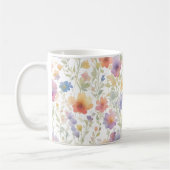 Floral Pattern Coffee Mok voor vrienden (Links)