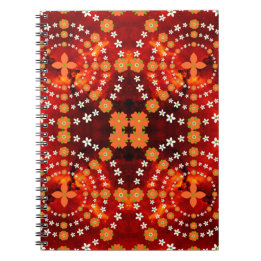 Floral Pattern Cute Garden Notitieboek