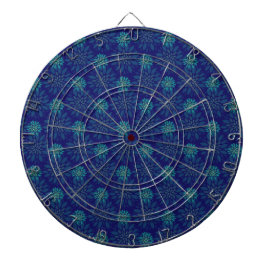 Floral Pattern Dart Board Dartbord