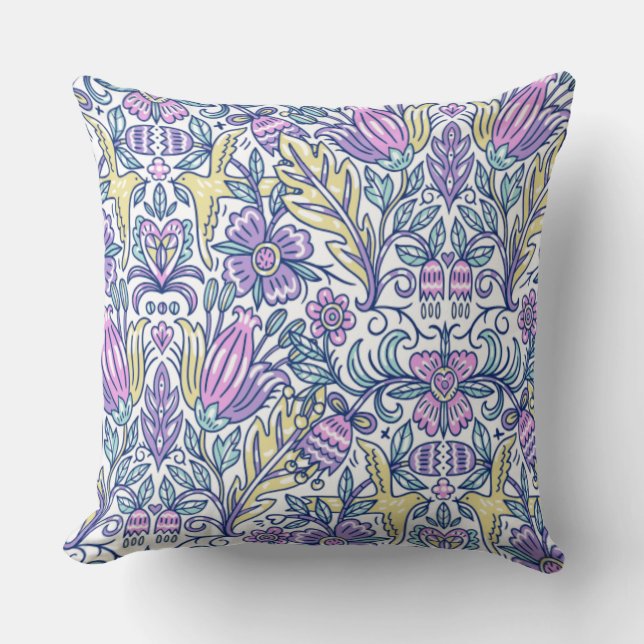 Floral Pattern Decoratieve Kussens (Voorkant)