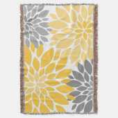 Floral Pattern Deken (Voorkant Verticaal)