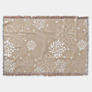 Floral Pattern Deken