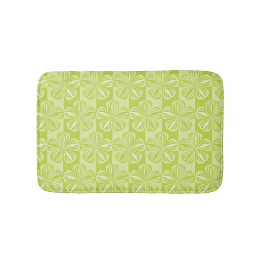 Floral Pattern Design - Bath Mat (Voorkant)