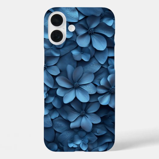 Floral Pattern Design iPhone Case (Achterkant)