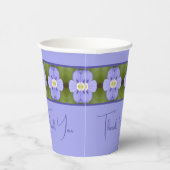 Floral Pattern Designer Papieren Bekers (Rechts)