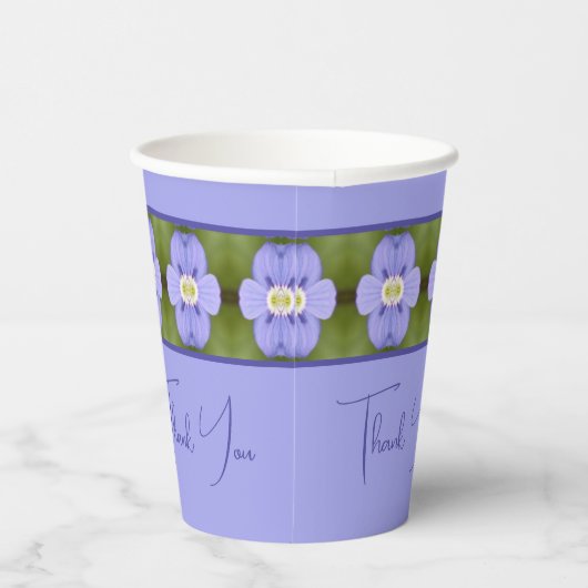 Floral Pattern Designer Papieren Bekers (Rechts)