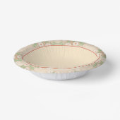 Floral Pattern Designer Papieren schalen Papieren Kommen (Gebogen)