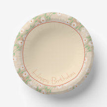 Floral Pattern Designer Papieren schalen