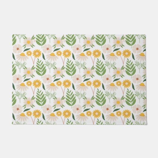 Floral Pattern Deurmat (Voorkant)