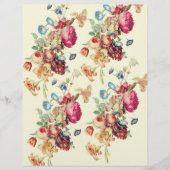  Floral Pattern DIY Enveloppen Liner Flyer (Voorkant)