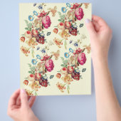  Floral Pattern DIY Enveloppen Liner Flyer (Hand)
