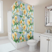 Floral Pattern Douchegordijn (In situ)