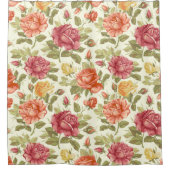 Floral Pattern Douchegordijn (Voorkant)