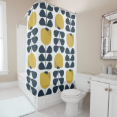 Floral Pattern Douchegordijn (In situ)