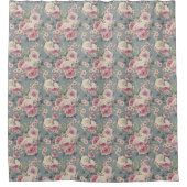 Floral Pattern Douchegordijn (Voorkant)